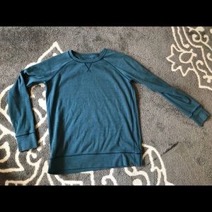 Teal crew sweatshirt Eddie Bauer